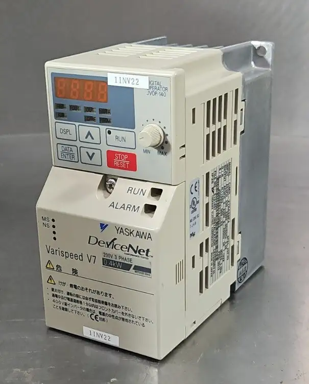 Used Yaskawa YASKAWA CIMR - V7NA20P4. Variable Speed Drives | Palmetto Automation #1156435