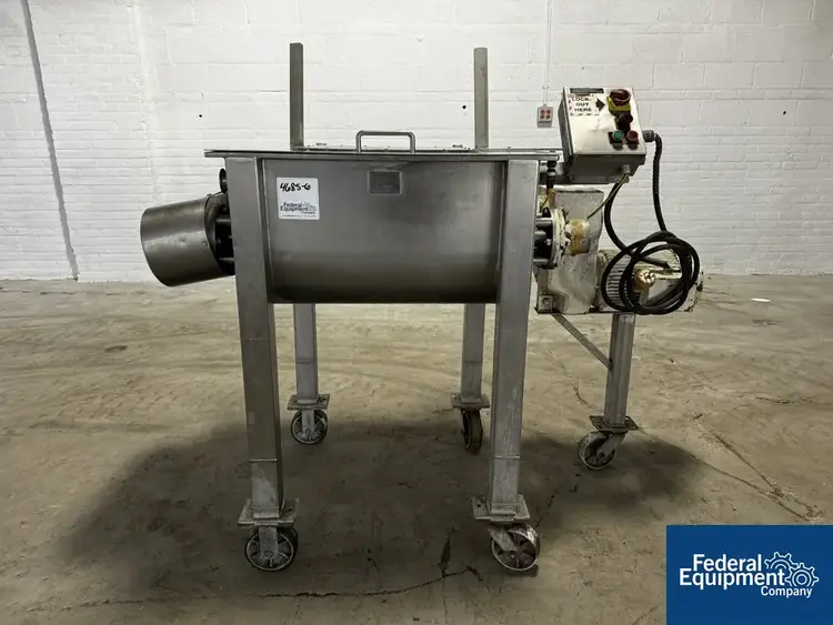 Used Scott Turbon Mixer 40 Gal Scott Turbon dual shaft paddle Mixer, S/S Ribbon Blenders Ohio US | Federal Equipment Company #129844