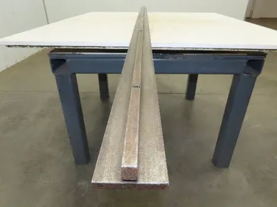 Press Brake Die 96" Long 2-1/2" Wide Flat 5/16" Thick 1/2" Tang
