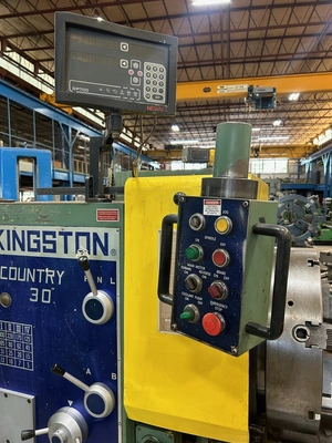 30"x120"cc KINGSTON Hollow Spindle Engine Lathe, 2012