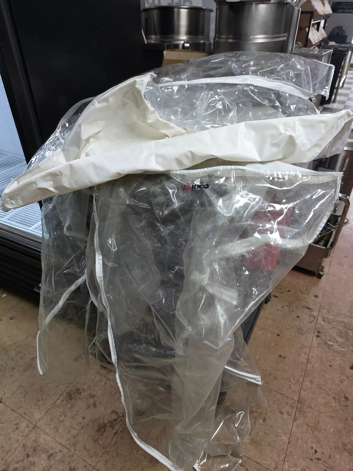 Used Winco Used Winco Clear Vinyl Sheet Pan Rack Cover Food, Restaurant, & Bakery Parts & Accessories Illinois US | Falcon Restaurant Supply #1373547