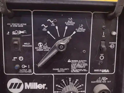 150 AMP MILLER ECONOTIG - AC/DC TIG WELDER POWER SOURCE: STOCK #23028