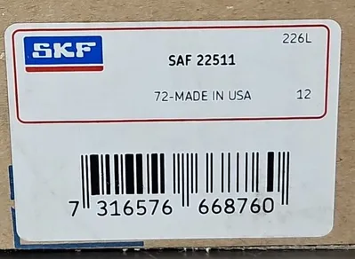 SKF SAF22511 Split Pillow Blocks loc5C