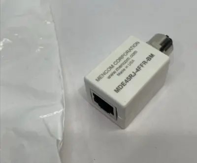 New | in-Stock Mencom Ethernet Receptacle M12 4 Pole D-Coded Female to RJ45 Electrical Fittings Michigan US | Maverick Industrial Sales #1395124