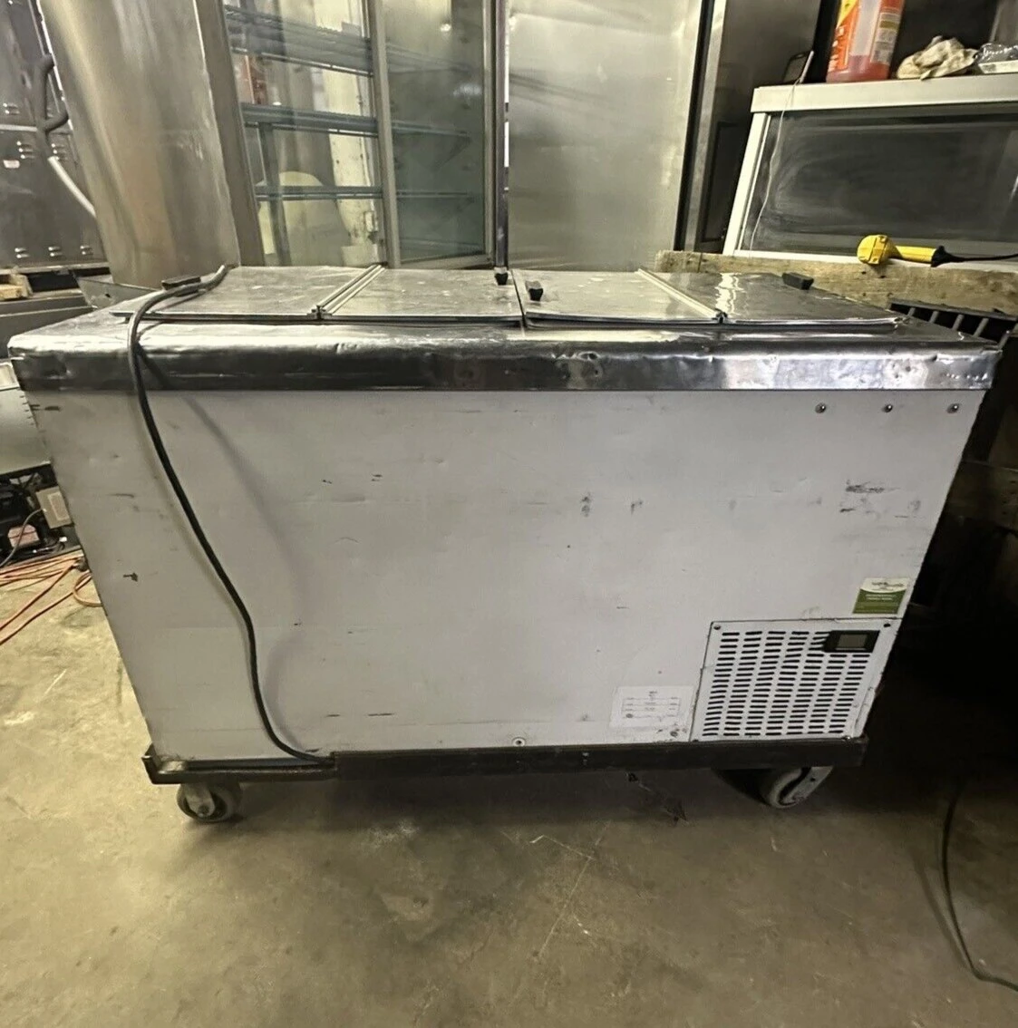 174-0223 Fogel 54" Self Contained Ice Cream Dipping Freezer