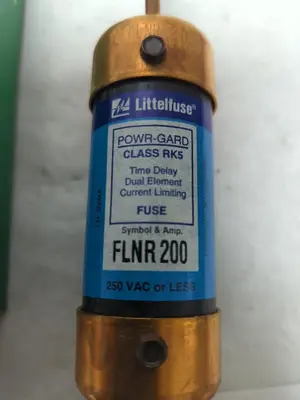 New | in-Stock LITTELFUSE FLNR-200 Miscellaneous Equipment (Electrical & Power) | Surplus Asset Holdings #1199302