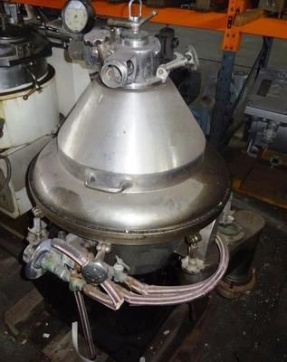 (2) Alfa-Laval HMBRPX 309-34S-50 clarifiers, 316SS.