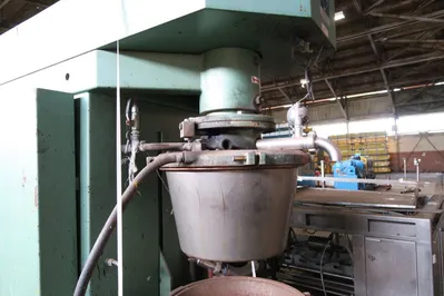 Fryma Vertical Coball Mill, Type MSZ-50