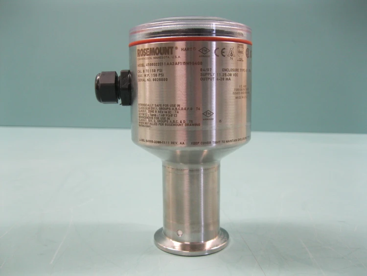 Used Rosemount 4500G22C11AA2AF1I5M5Q4Q8 Sensors New Hampshire US | Bitter End Trading #1126852