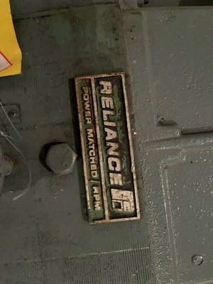 USED RELIANCE ELECTRIC COMPANY, CLEVELAND FRAME 258ATDZ