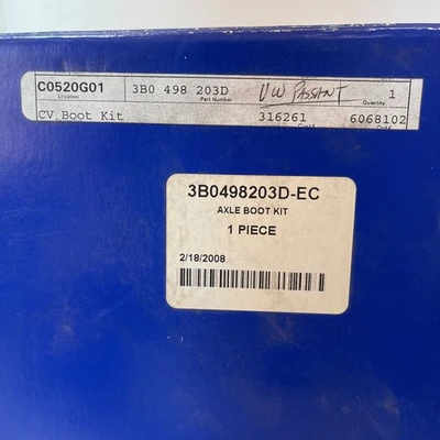 NEW Meistersatz 171498833-EC, 3B0498203D-EC, 4A0498203C, 895498203