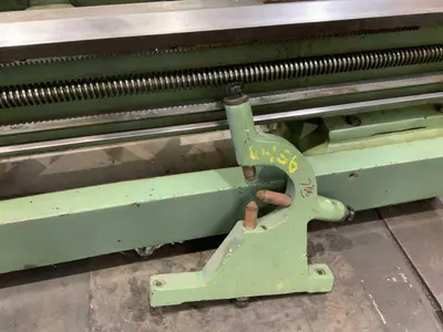 32/36" x 120" TIMEMASTER GAP BED ENGINE LATHE, 4" SPINDLE HOLE: STOCK #23757