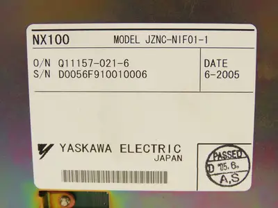 Yaskawa JZNC-NIF01-1 Servo Control Interface Circuit Board