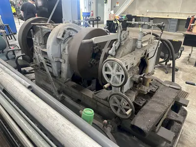 6" LANDIS MODEL #6P RECEDING DIE HEAD PIPE THREADER: STOCK #23479