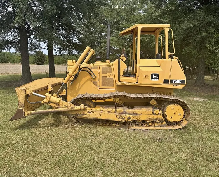 Used 1996 JOHN DEERE 750C Crawler Dozers Virginia US | GF Equip Sales #1280637