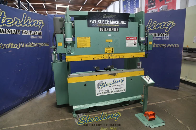 Used BETENBENDER 6-50T Press Brakes California US | Sterling Machinery Exchange #1465708