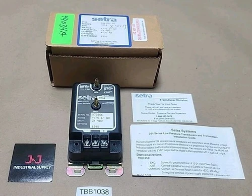 New | in-Stock Setra 264120-14 Sensors Indiana US | J&J Industrial Supply #540695