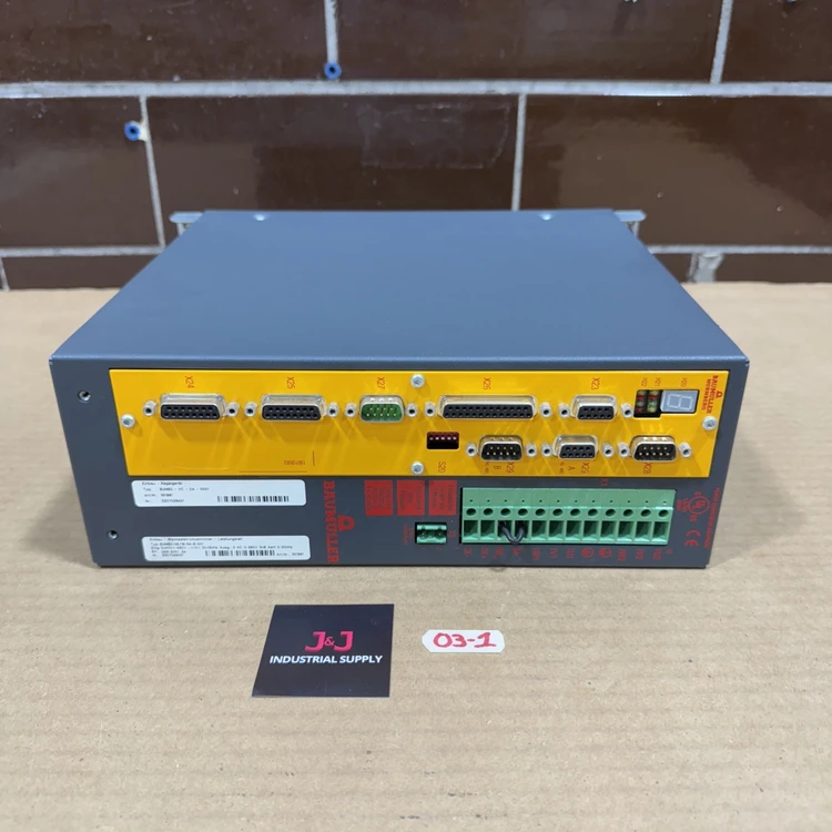 Used Baumuller BUM60-08/16-54-B-001 BUM60-VC-0A-0001 Servo Drives Indiana US | J&J Industrial Supply #504461