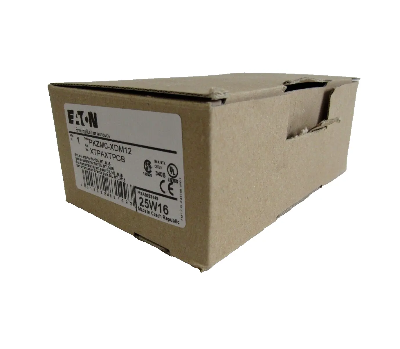 NEW EATON PKZMO-XDM12 CIRCUIT BREAKER TRIP PKZMOXDM12