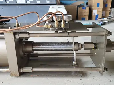 Electro-Pneumatic Positioner TZIDC, V18345-1010521001 w/ Actuator Valve YT-400