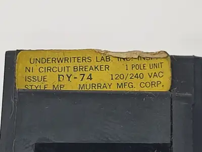 Used Murray DY-74 Circuit Breakers Michigan US | Maverick Industrial Sales #1498200