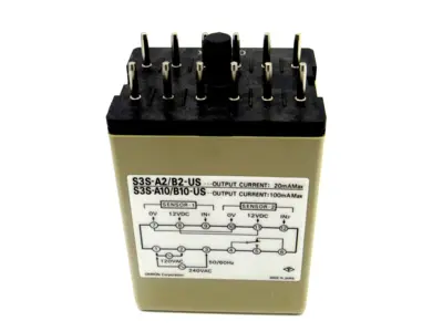 NEW OMRON S3S-A10-US SENSOR CONTROLLER 120/240VAC S3SA10US