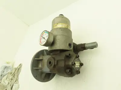 Nippon TOP-208HWMC PVDE Trochoid Hydraulic Oil Pump w/Filter IEC C-Face Flange