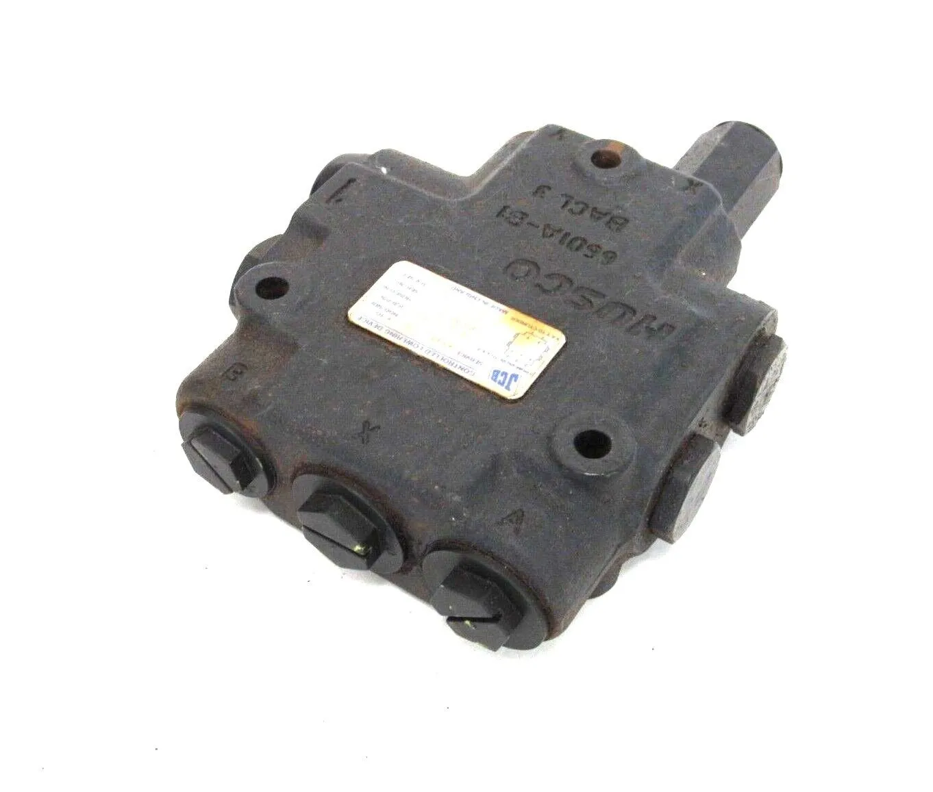 NEW JCB 332/H4862 LOCKOUT VALVE 332H4862 332H4862 HUSCO 6601A-B1