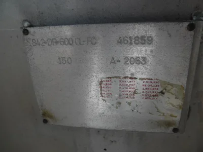 USED BOWSER 842-DR-600CL-FC