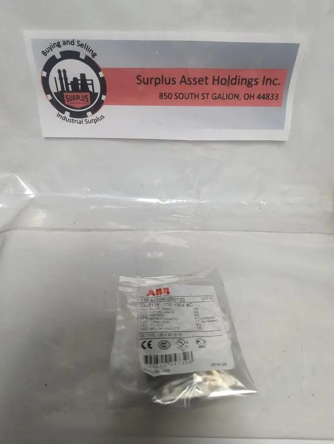 New | in-Stock ABB CL-513Y Industrial Controls Ohio US | Surplus Asset Holdings #1399573