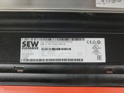 USED Sew Eurodrive MDX61B0075-5A3-4-0T/DFS21B MOVIDRIVE B SERVO DRIVE, 500V