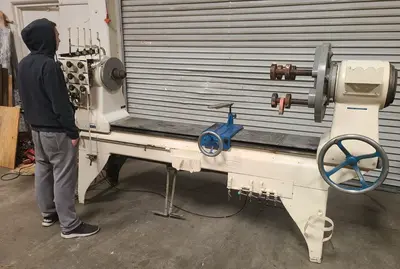 WEBB Takisawa LITTON Model KA Metalworking Lathes | Amiron Machinery (8)