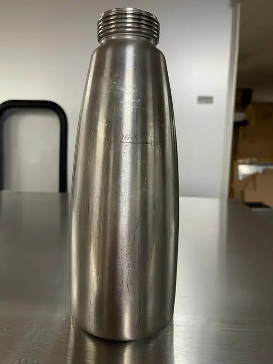 Used IsI Used isi Whipped Cream Dispenser 1L Replacement Stainless Bottle Restaurant Small Appliances Illinois US | Falcon Restaurant Supply #1374990