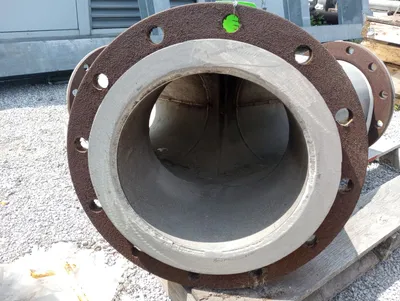 Unbranded 13" Inlet 10-1/4" Outlet 316 Stainless Y Junction Pipe Surplus