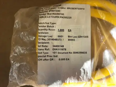 NEW LETOURNEAU R4265220