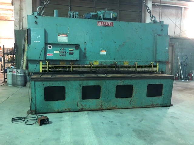 Used ALLSTEEL 1/2/2010 Power Squaring Shears (Inch) | D & D Industries #438274