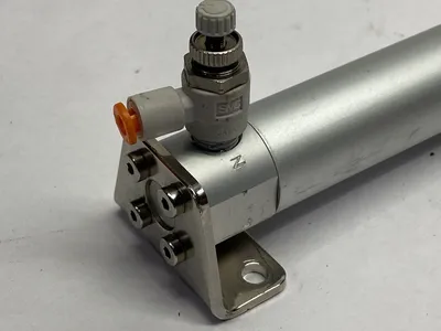CDG1ZN20TN-350Z | SMC  Double Acting Pneumatic Cylinder 30mm Bore 350mm Stroke - For parts or not working