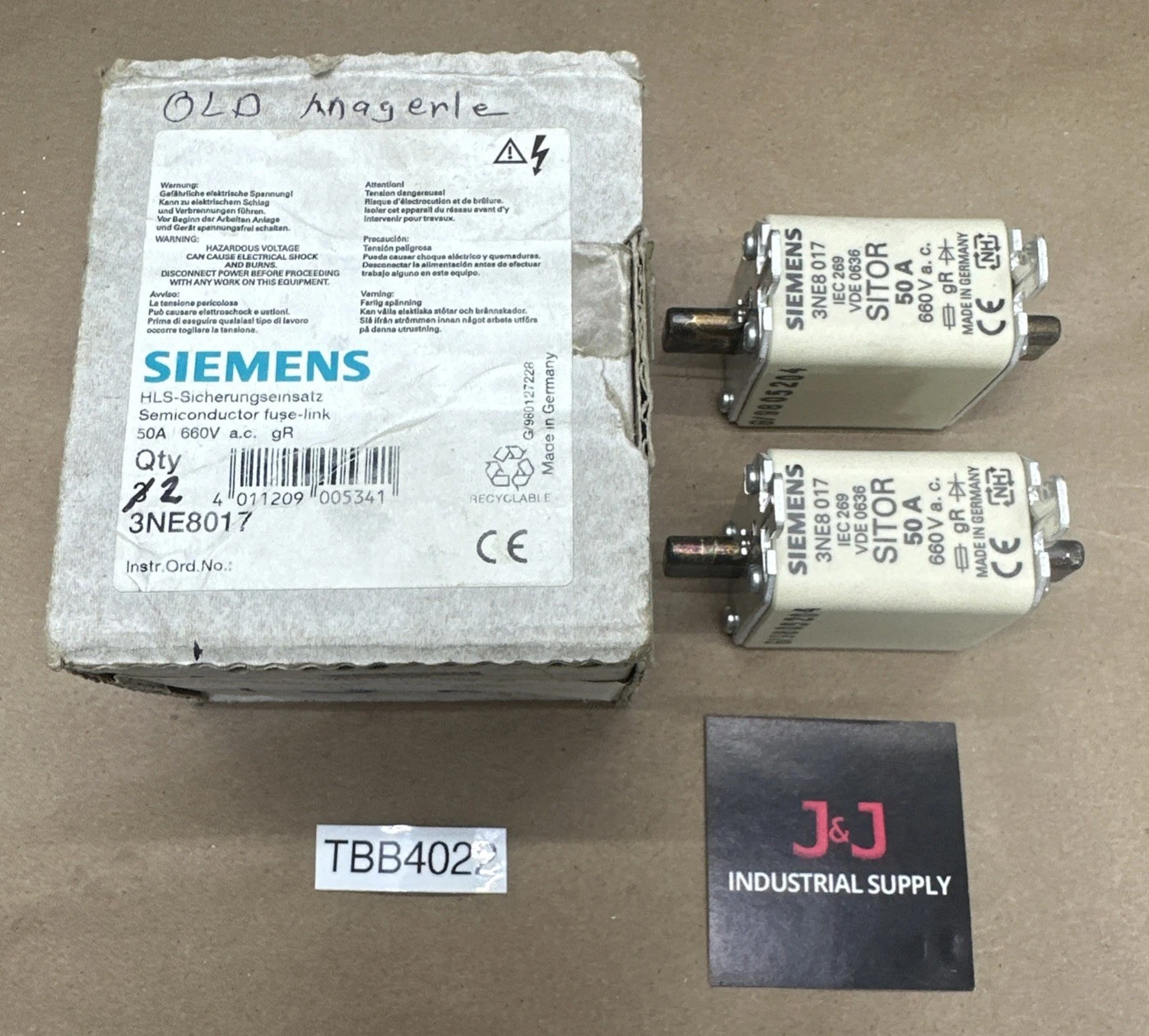 NEW Siemens 3NE8017