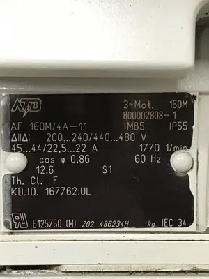 USED ATB MOTORS AF 160M/4A-11