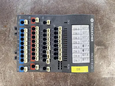 Used SCHLEICHER _UNKNOWN_ PLC Input & Output Michigan US | Midwest Press and Automation #1232169