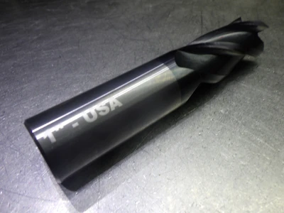 Titan USA 1" 4 Flute Carbide SQ Veri Helix Endmill TC15664 (LOC3118A)