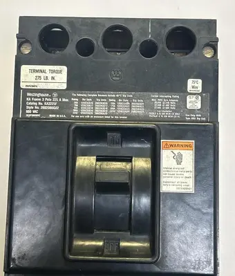 New | in-Stock WESTINGHOUSE KA3225F Miscellaneous Equipment (Electrical & Power) Ohio US | Surplus Asset Holdings #1209390