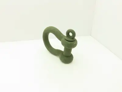 WLL 25T Ton 1-3/4" Steel Anchor Shackle 2" Screw Pin Military Green USA