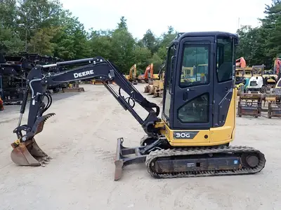 Used 2022 DEERE 30G Crawler Excavators - Mini Massachusetts US | Brookside Equipment Sales #1425681