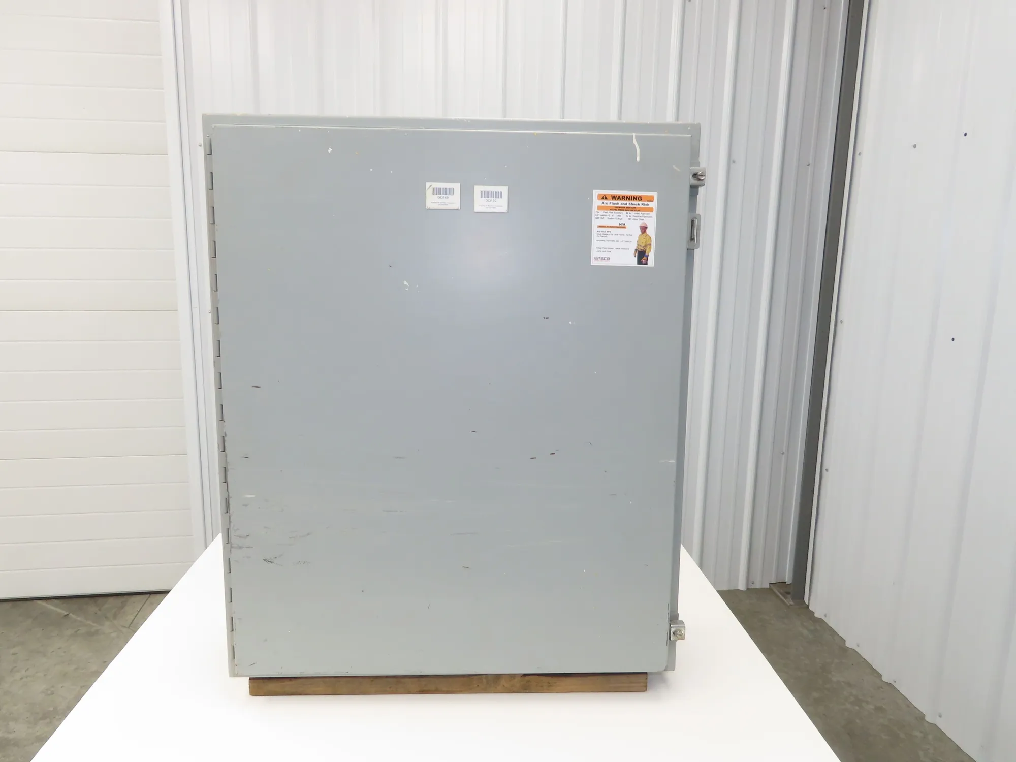 Hoffman A363010LP Electrical Enclosure 36x30x10" Wall Mount NEMA 12 Backpanel