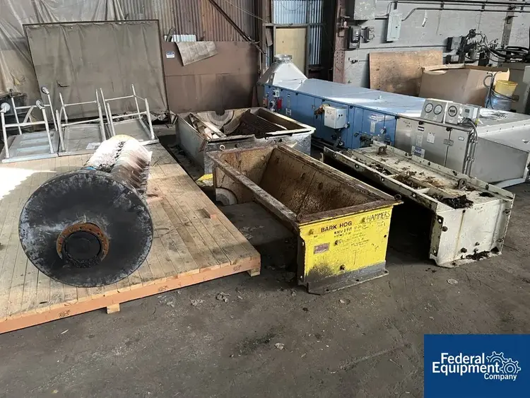 Used Gruendler Crusher & Pulverizer Co Gruendler Hog Hammer Mill, Model 72-4, 350 HP Hammer Mills Ohio US | Federal Equipment Company #126826