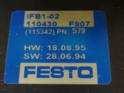 USED FESTO IFB8-02