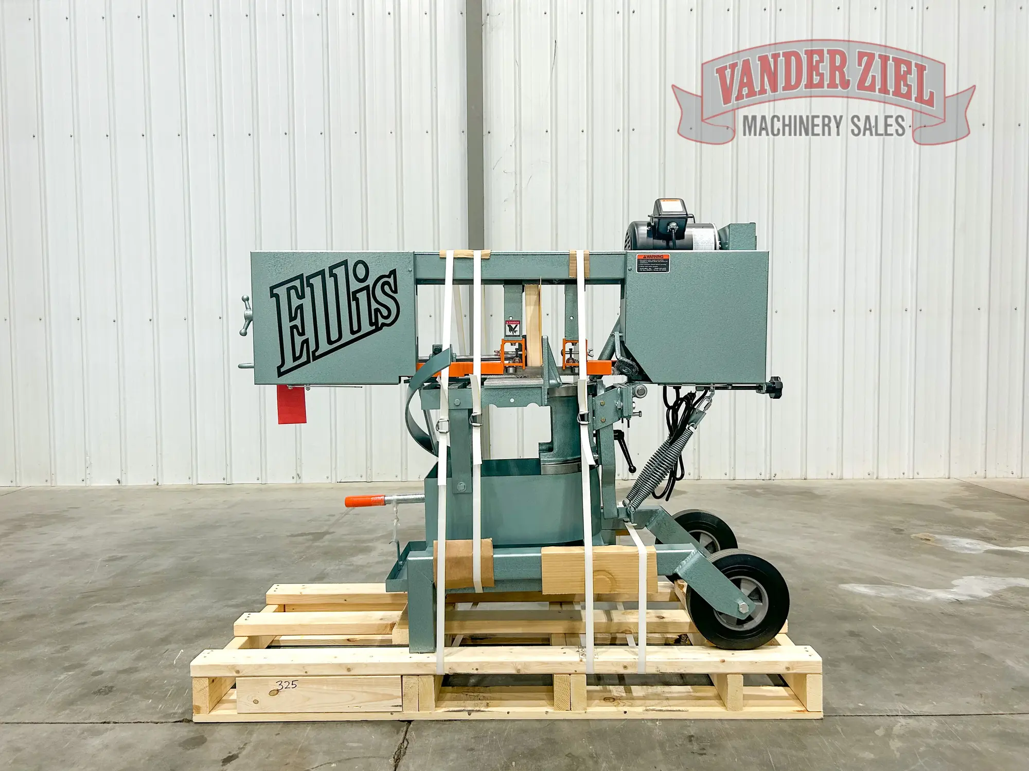 New | in-Stock ELLIS 1600 Horizontal Band Saws Michigan US | Vander Ziel Machinery Sales #480052
