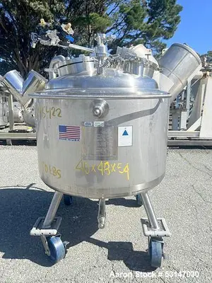 Precision Stainless Reactor 150 Liter (40 Gallon) 316L Stainless Steel Vessel