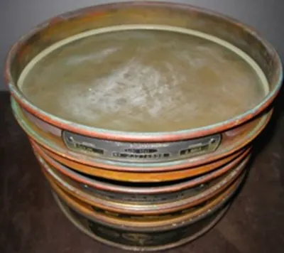 QTY. 3. USA STANDARD 8 INCH TEST SIEVE, NO: 100, O...